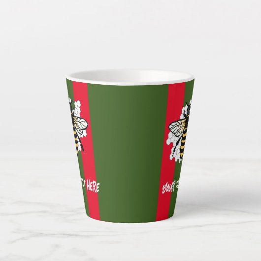De bij latte mok (Voorkant)