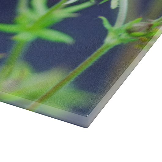 De bij met de rode ventilator snijplank (Hoek)