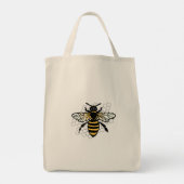 De bij tote bag (Achterkant)