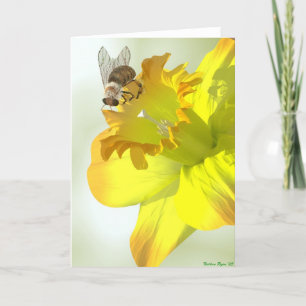 De Bij van de lente Kaart