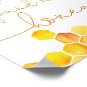 De bij vond de poster van haar bruidsfeest terug (Hoek)