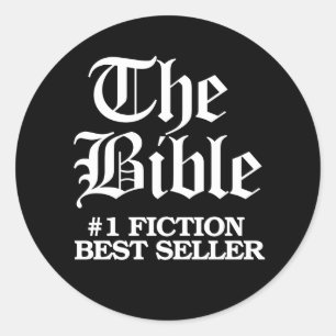 De Bijbel: #1 Fictie Best Seller Ronde Sticker