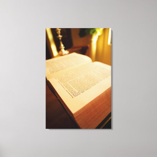 De Bijbel Canvas Afdruk (Voorkant)