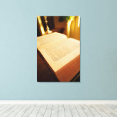 De Bijbel Canvas Afdruk (Insitu (Houten vloer))