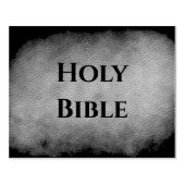 De Bijbel Christelijk Rubberstempel (Afrduk)