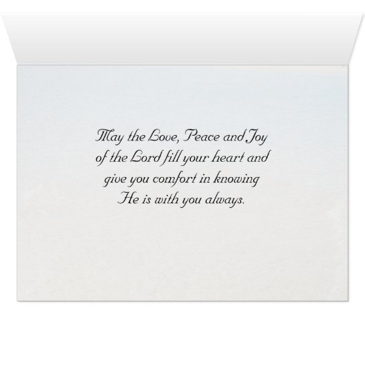 De bijbel is nog steeds en weet dat ik God Kaart b (Binenzijde Horizontaal (Onderkant))