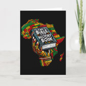 De Bijbel is ons Geschiedenisboek Roots Afro-Ameri Kaart (Voorkant)