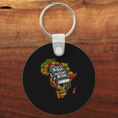 De Bijbel is ons Geschiedenisboek Roots Afro-Ameri Sleutelhanger (Voorkant)