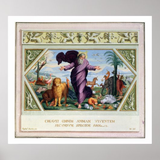 De Bijbel Raphael: Drieëndertig scènes van de Ol Poster (Voorkant)