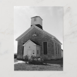 De Bijbel van Beecher en de Kerk van Rifle Kansas Briefkaart