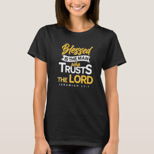 De bijbel van het Man, verse Jezus Christus gebede T-shirt