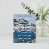 De Bijbel verteert over Sterkte Kaart (Staand voorkant)