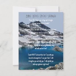 De Bijbel verteert over Sterkte Kaart