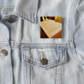 De Bijbel Vierkante Button 5,1 Cm (In situ)