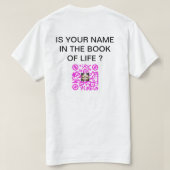 DE BIJBELCODE APP T-SHIRT (Design achterkant)