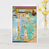 De bijbelse Grafiek van de Genealogie Kaart (Gele Bloem)