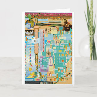 De bijbelse Grafiek van de Genealogie Kaart