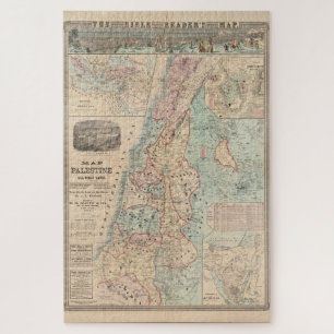 De bijbelse roemeense heilige landkaart legpuzzel