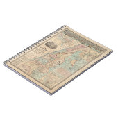 De bijbelse roemeense heilige landkaart notitieboek (Linkerzijde)