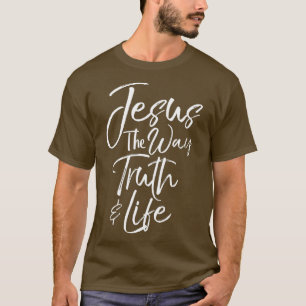 De Bijbelse Verse Citaat Mannen Jezus hoe de waarh T-shirt