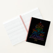 De Bijbeltekst van het kerstverhaal Notitieboek (Binnen)