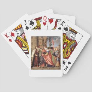 De bijeenkomst bij de Golden Gate met Saints, 1515 Speelkaarten