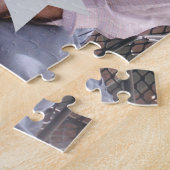 De bijeenkomst die van de familie liefdedouane legpuzzel (Zijkant)