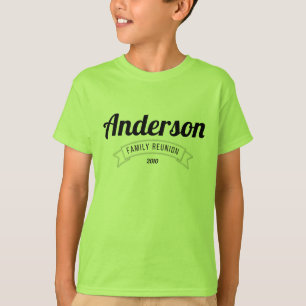 De bijeenkomst die van de familie liefdedouane t-shirt
