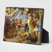 De bijeenkomst van Abraham en Melchizedek Rubens a Fotoplaat (Zijkant)
