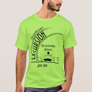 De Bijeenkomst van de Familie van het Schip van de T-shirt