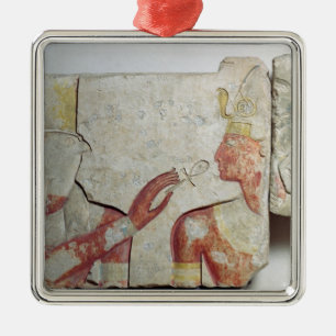 De bijeenkomst van de Farao en de Horus Metalen Ornament