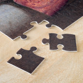 de bijeenkomst van Frederic Burton in turret Legpuzzel (Zijkant)