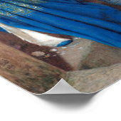 de bijeenkomst van Frederic Burton in turret Poster (Hoek)