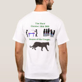 De bijeenkomst van het Verre Race van 2008 T-shirt (Achterkant)