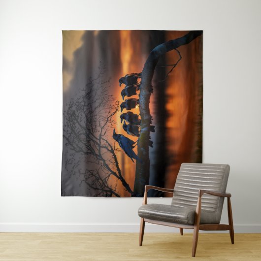 De bijeenkomst wandkleed (In situ)