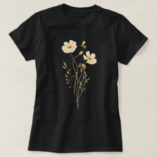 De bijen en de bloemen t-shirt