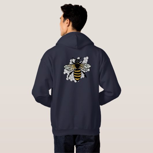 De bijen HOODIE (Achterkant volledig)