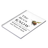 De bijen kennen notitieboek (Linkerzijde)