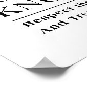 De bijen kennen poster (Hoek)