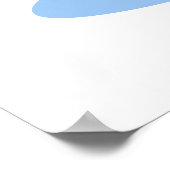 De bijen Knees Funny Bumble Bee Pun Poster (Hoek)