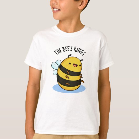 De bijen Knees Funny Bumble Bee Pun T-shirt (Voorkant)
