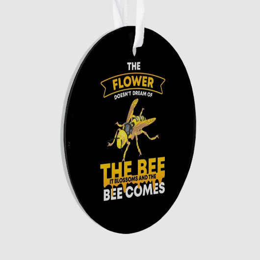 De bijen komen ornament (voorkant)