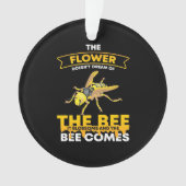 De bijen komen ornament (voorkant)