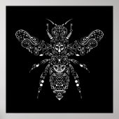 de bijen redden poster (Voorkant)