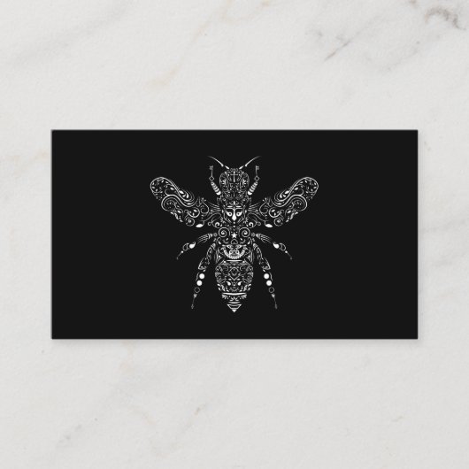 de bijen redden visitekaartje (Voorkant)