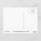 De Bijen van de honing met Hart Briefkaart (Achterkant)