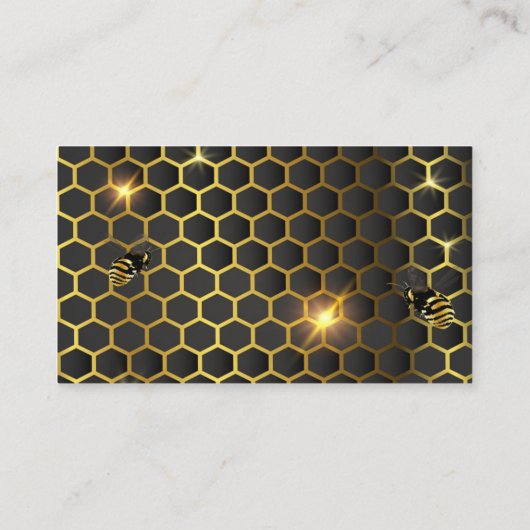 De bijen visitekaartje (Achterkant)