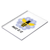 De bijen zijn de liefdadigheidsbeengrootbijen notitieboek (Linkerzijde)