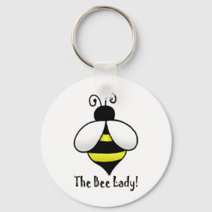 De bijendame sleutelhanger