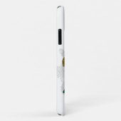 De bijeneter met de gouden hanger Case-Mate iPhone case (Achterkant/rechts)